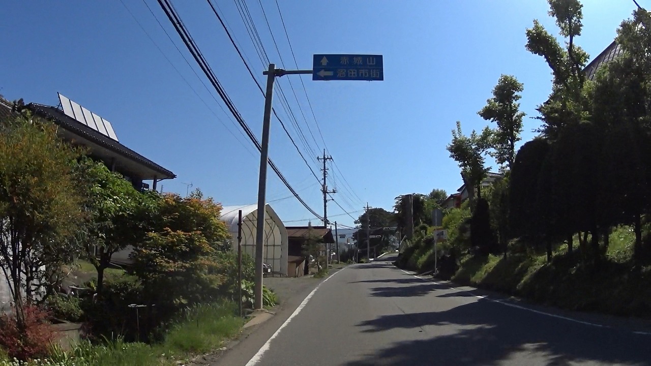 群馬県道251号沼田赤城線：赤城山の北側、急勾配・急カーブのあるコース